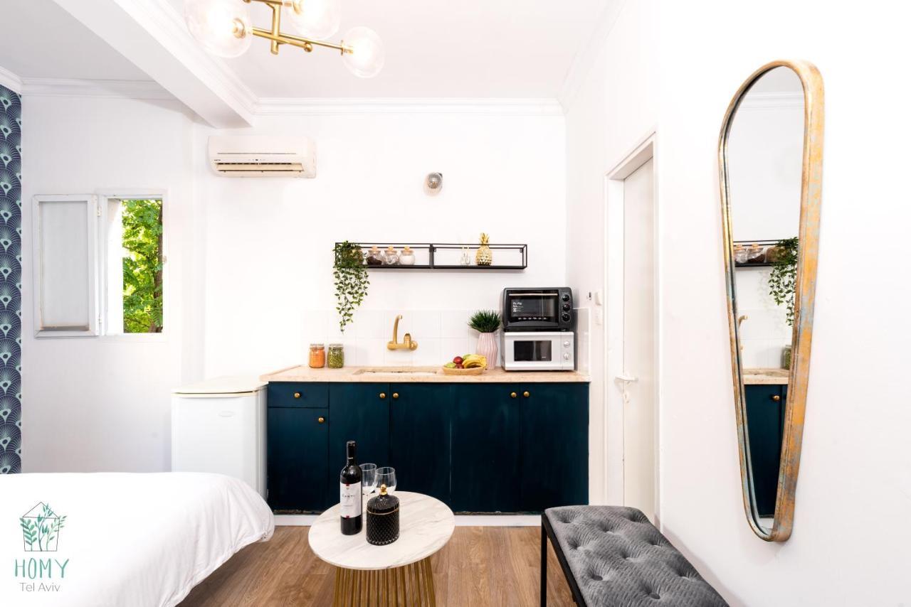 Stylish Studio Apartments On Dizengoff By Homy Tel Aviv Exterior foto